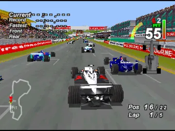 F1 World Grand Prix (EU) screen shot game playing